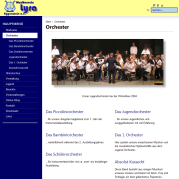 Musikverein Lyra Eggenstein e.V. - Internetseite (2. Version)